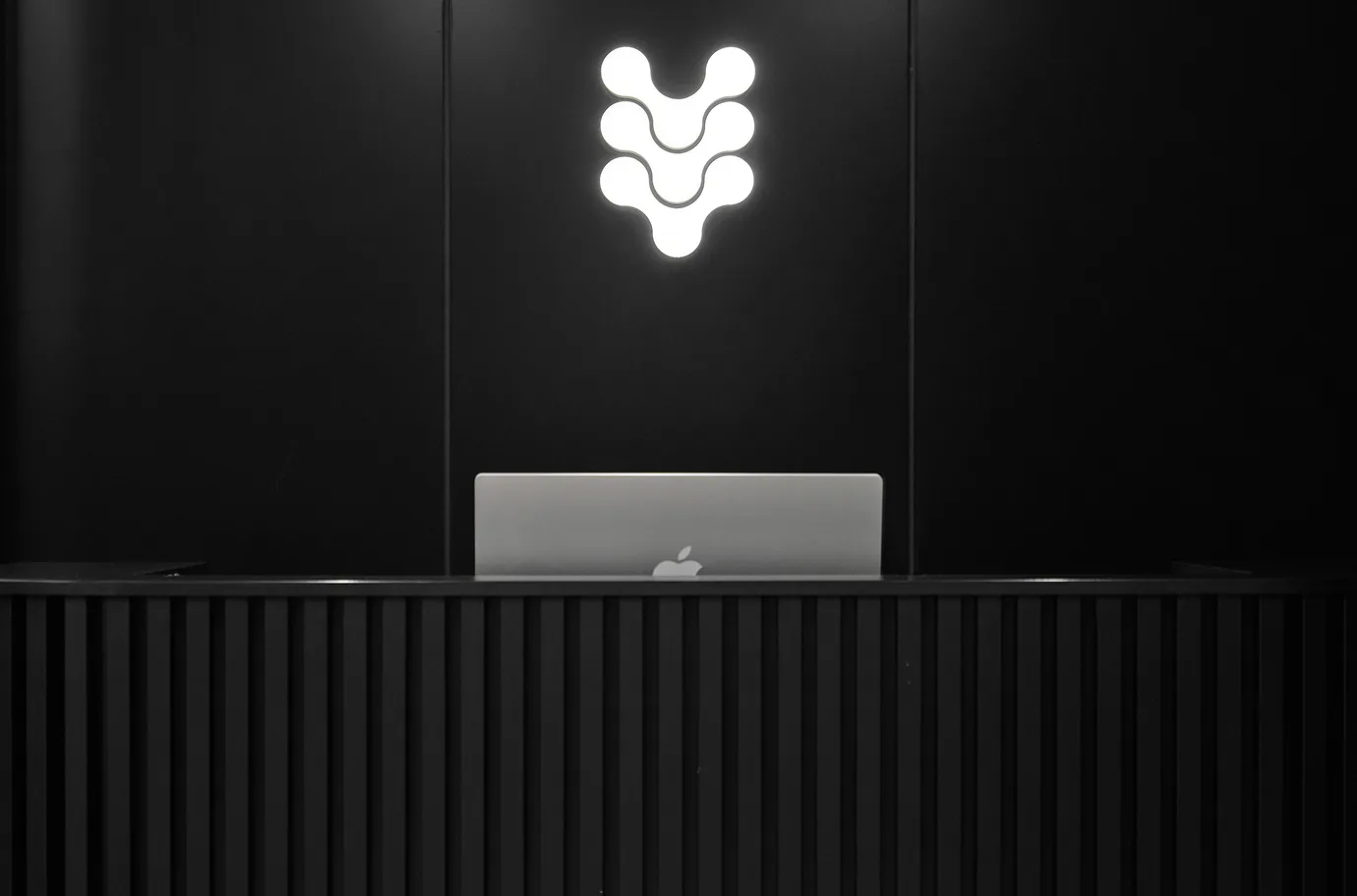 The front desk at The Spinal Studio